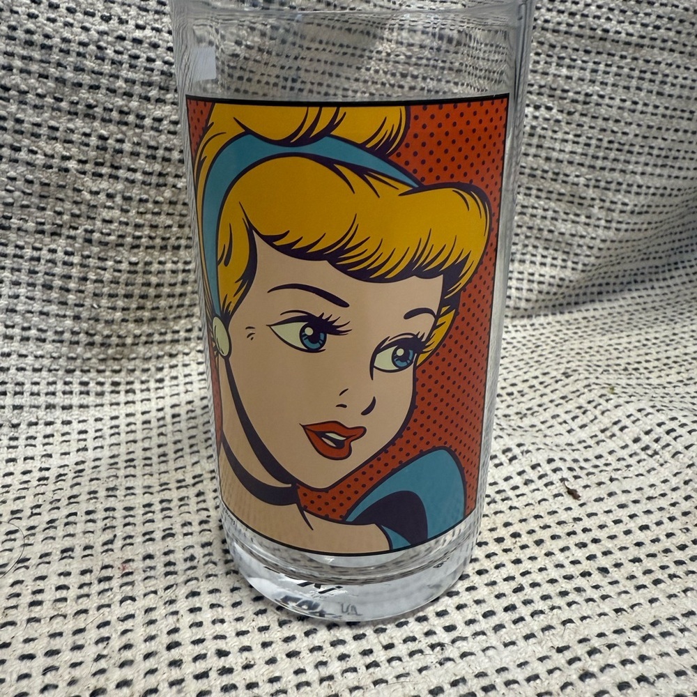 Zak! Disney Princess Cinderella It's Like A Dream 15oz Glass Tumbler
